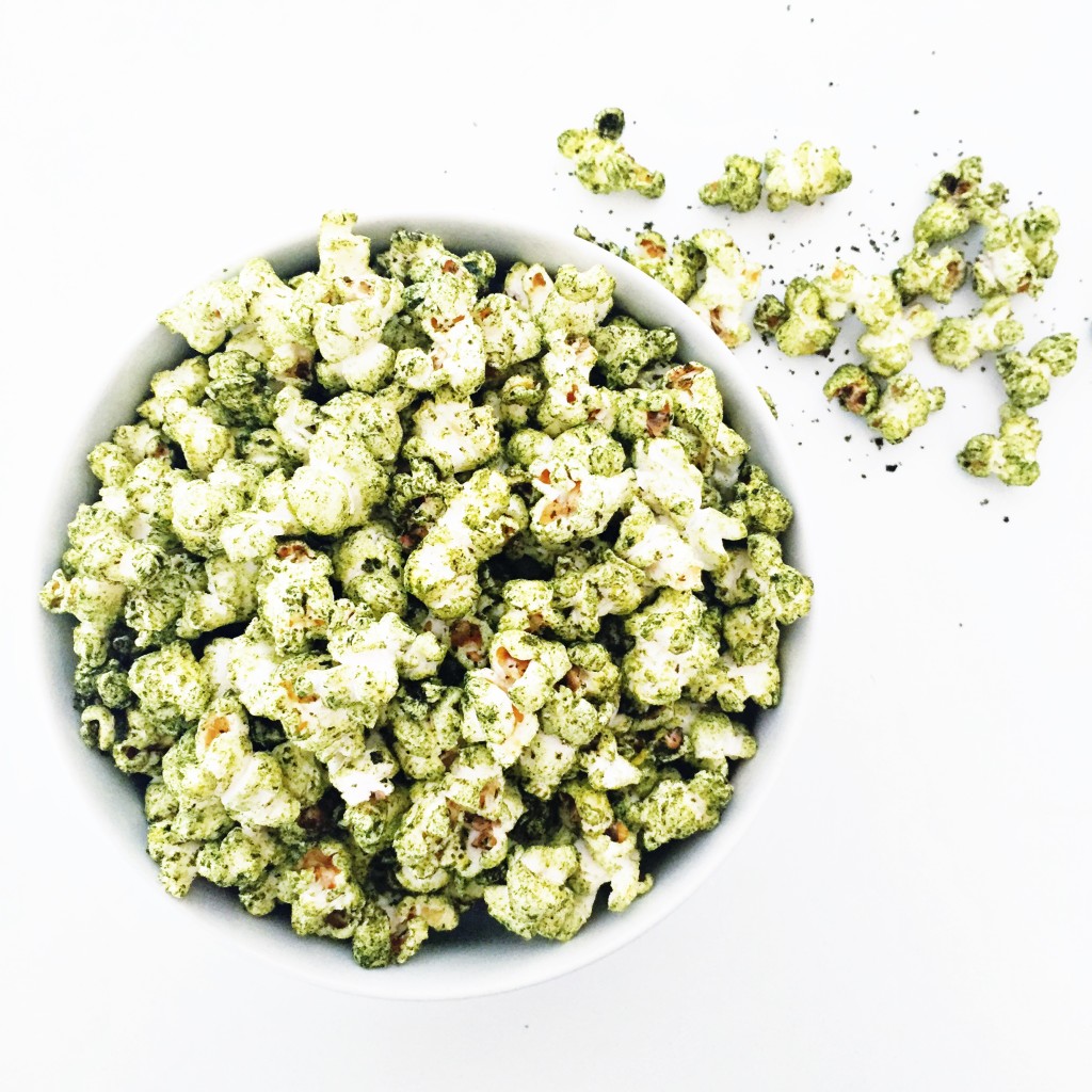 spirulina herbal popcorn